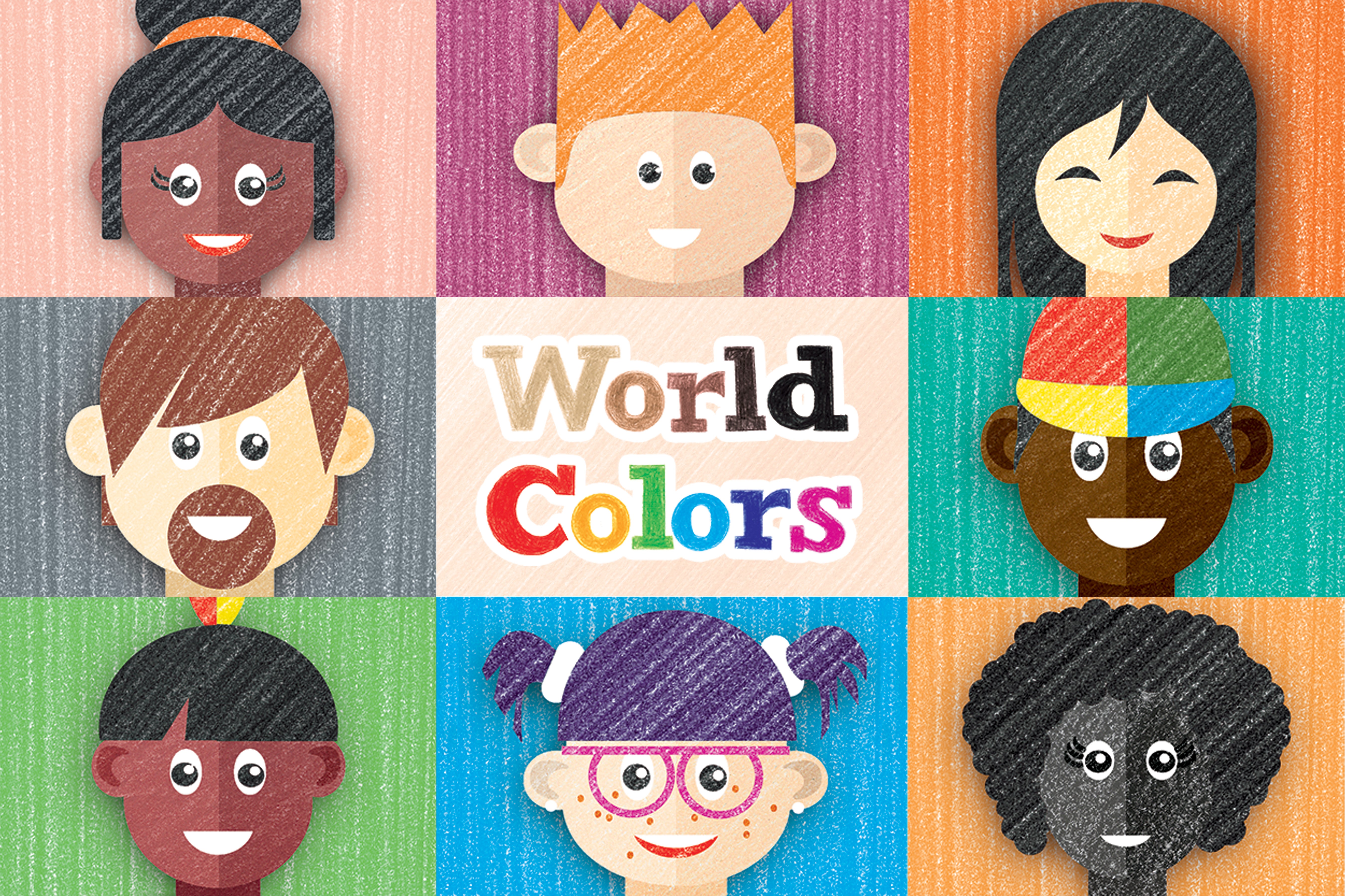 Faber-Castell World Colors Ecopencils, 27 Count - Diverse Skin Tone Colored  Pencils For Kids