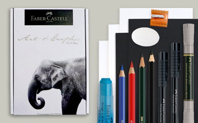 disco Mente Edad adulta Try It Box - Professional Art Supply Samples for You to Try! – Faber-Castell  USA