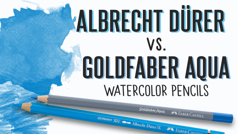 Albrecht Durer and Goldfaber Aqua Watercolor Pencils