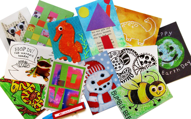 Artist Trading Cards Art Lesson for Kids – Faber-Castell USA