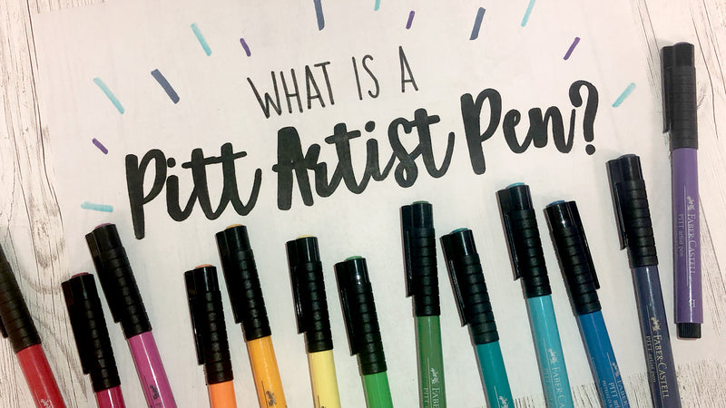 An assortment of Pitt Artist Pens