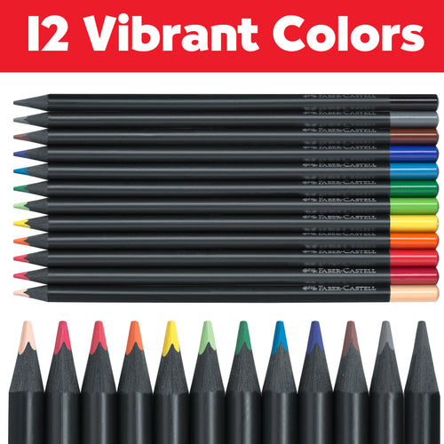Black Edition Colored Pencils, Box of 12 - #116412
