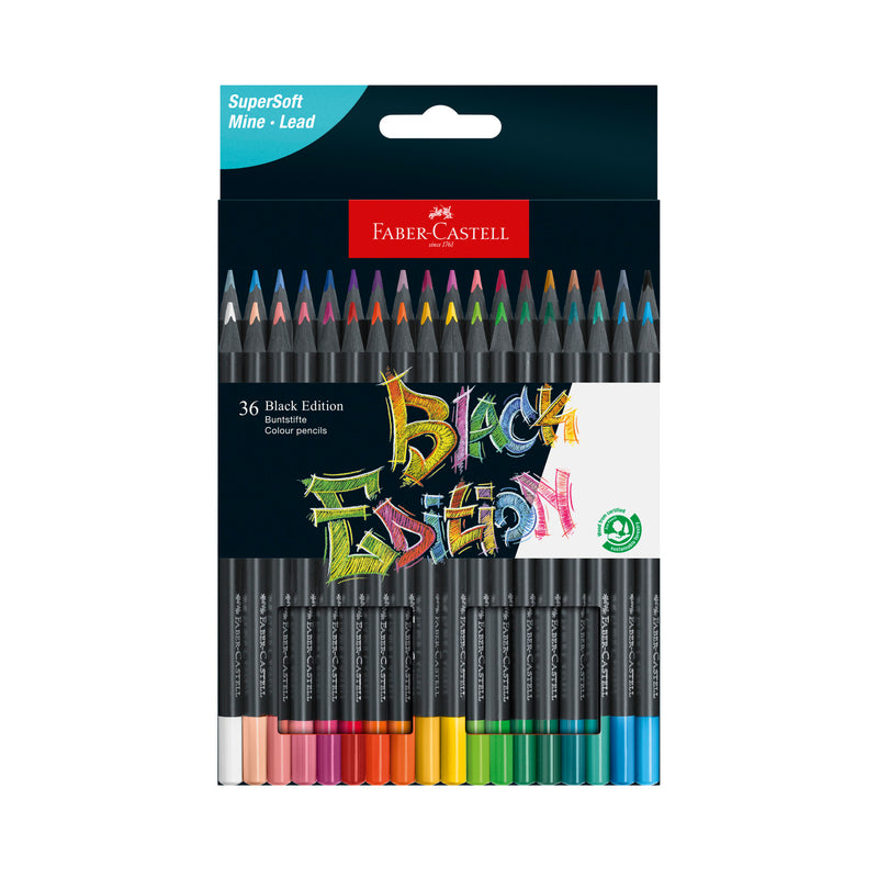 Black Edition Colored Pencils, Box of 36 - #116436