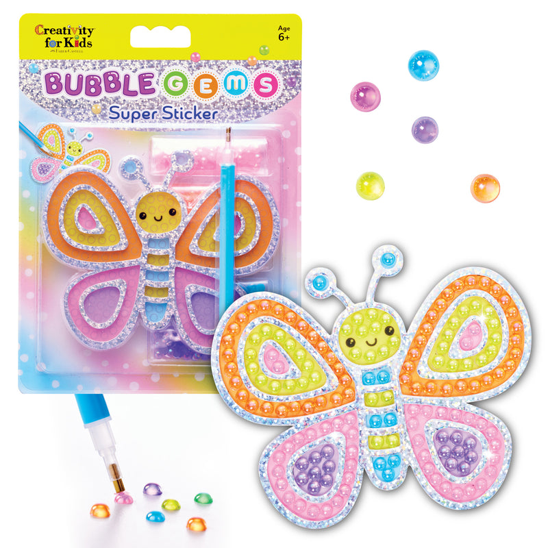Bubble Gems™  Super Sticker Butterfly - #6467000