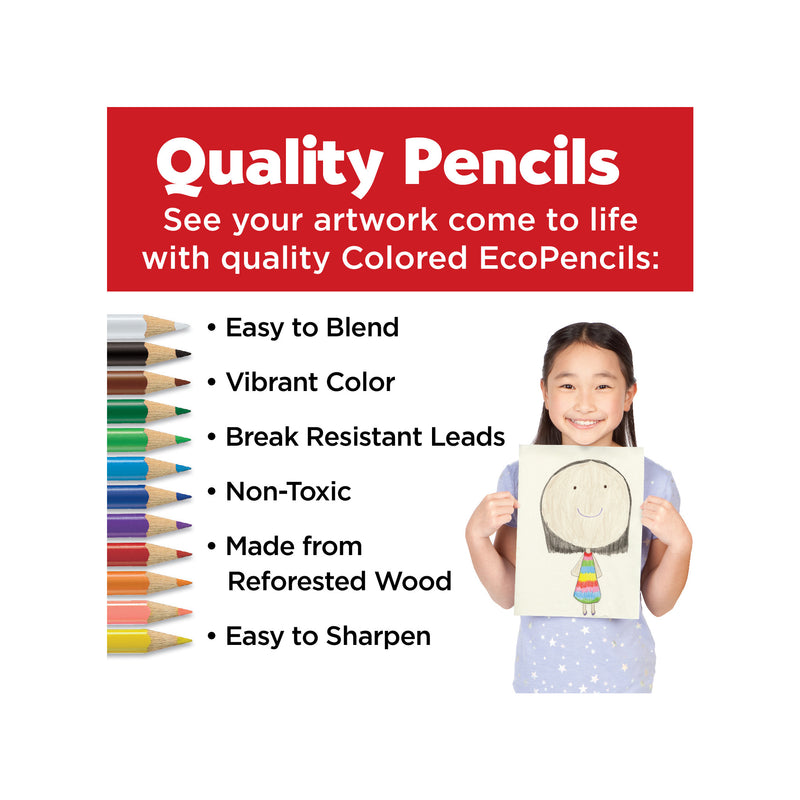 World Colors 27 Colored EcoPencils - #120124CCE