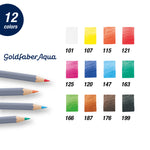 Goldfaber Aqua Watercolor Pencils, Tin of 12 - #114612