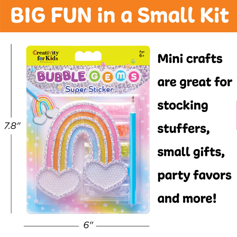Bubble Gems™  Super Sticker Rainbow - #6469000