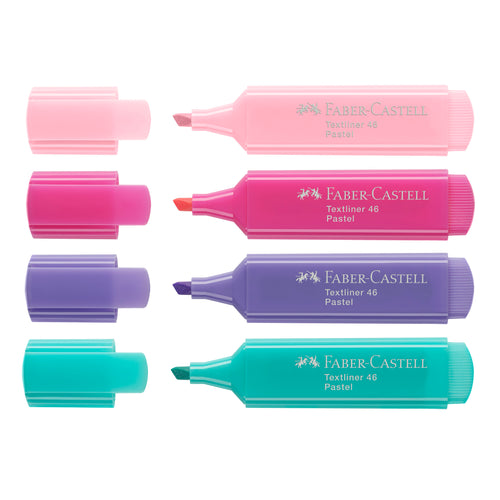 Highlighters, Pastel Colors - Box of 4 - #254654