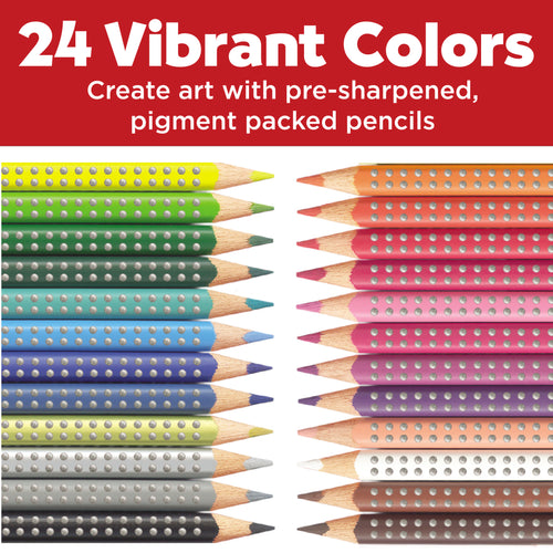 24 Grip Colored EcoPencils - #9121024