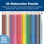24 Grip Watercolor EcoPencils - #9121224