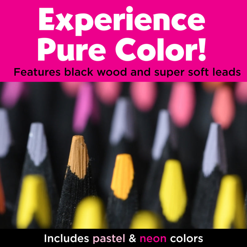 Black Edition Colored Pencils, Tin of 100 - #116490