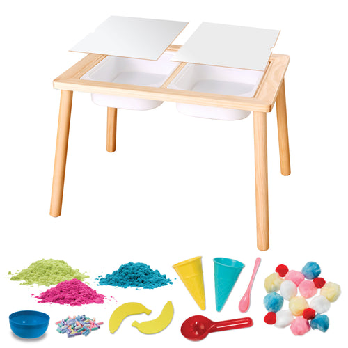 Deluxe Activity Sensory Table with Ice Cream Shop - #6453000