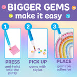 Bubble Gems™  Super Sticker Rainbow - #6469000