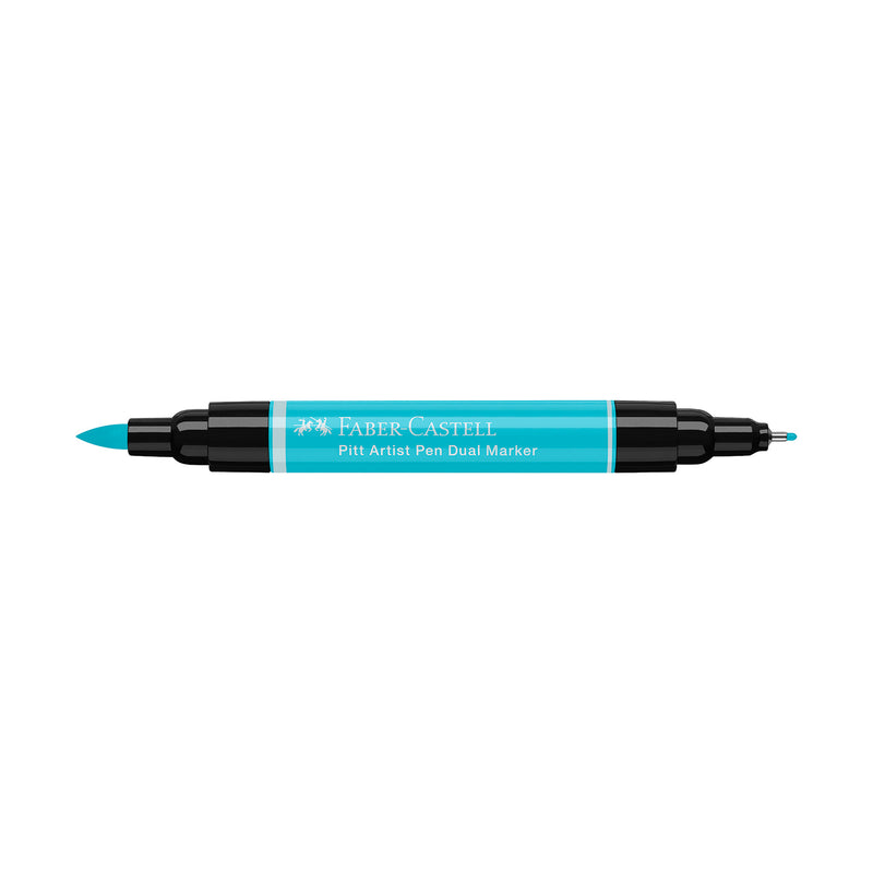 Pitt Artist Pen Dual Marker, #154 Light Cobalt Turquoise