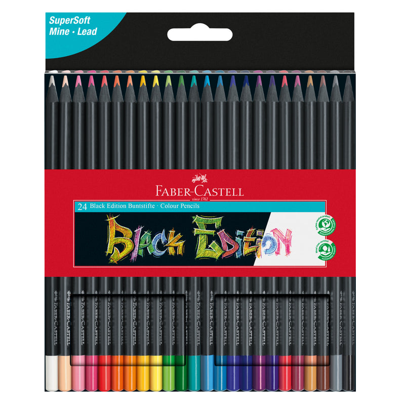 Black Edition Colored Pencils, Box of 24 - #116424