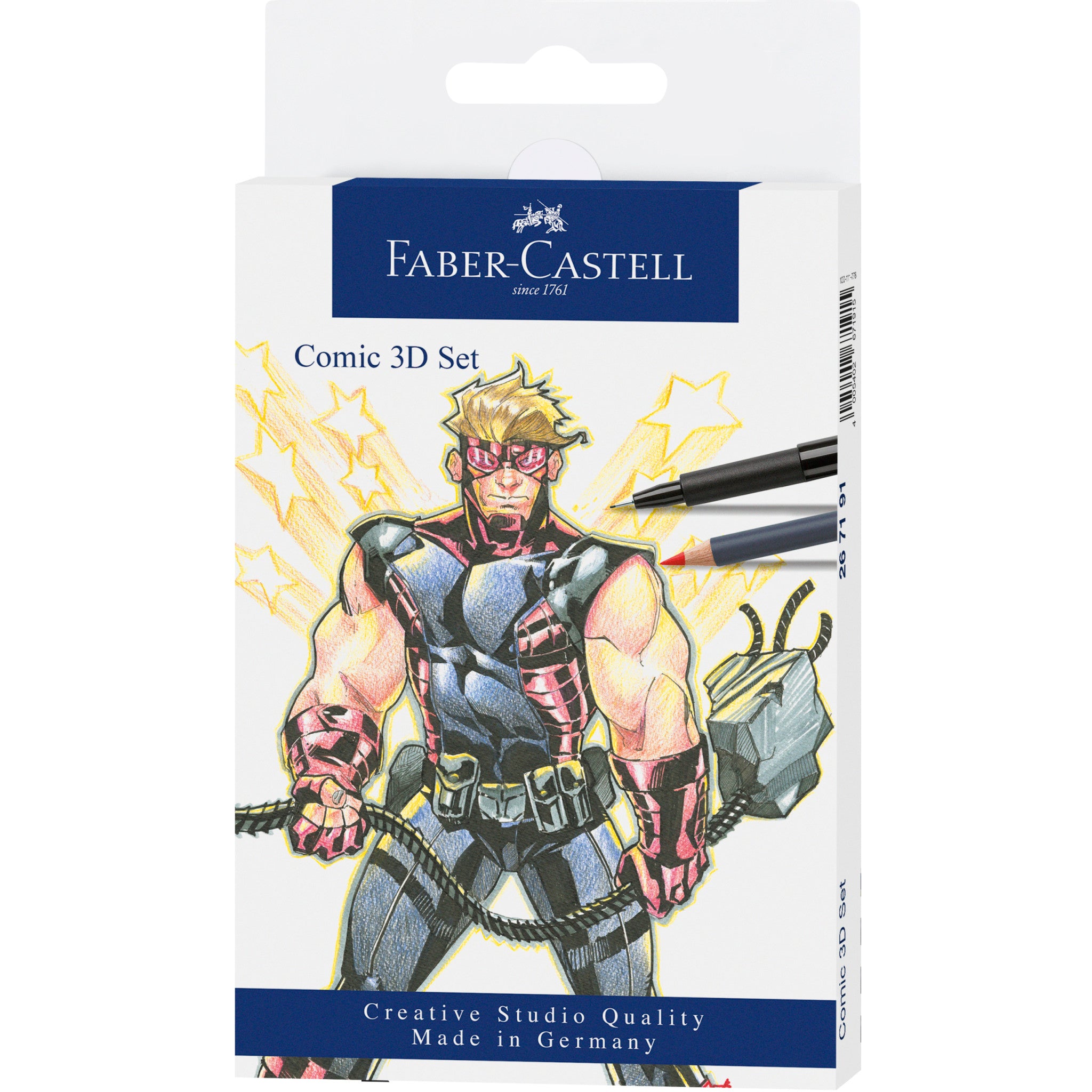 Faber-Castell Comic Illustration Set - The Famazings Superhero