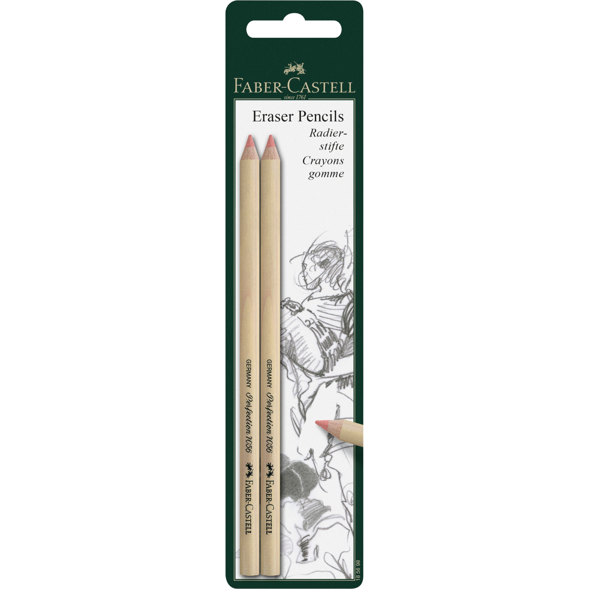 Perfection 7058 Eraser Pencil with Brush - #185800 – Faber-Castell USA