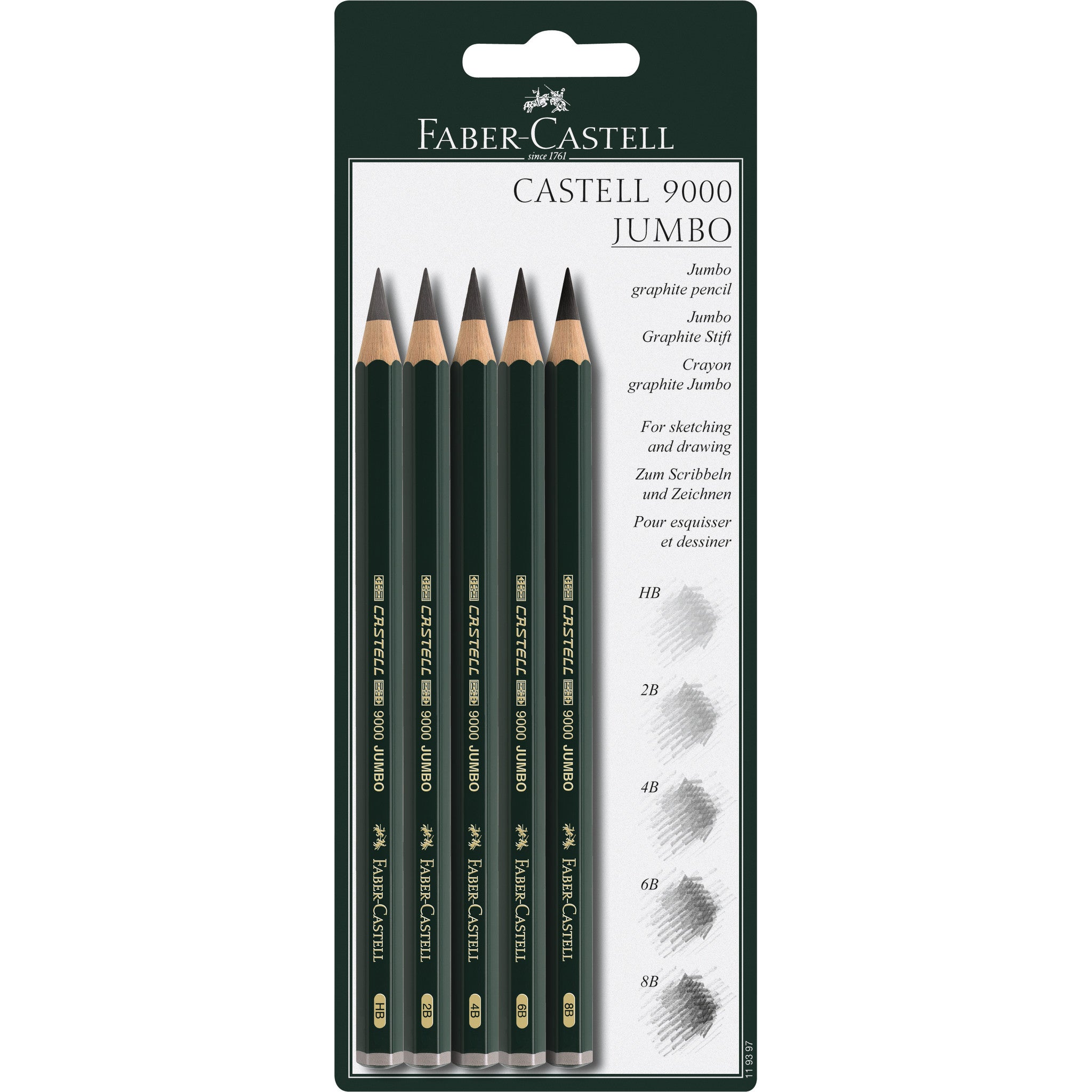 Faber-Castell 9000 Pencil 6b