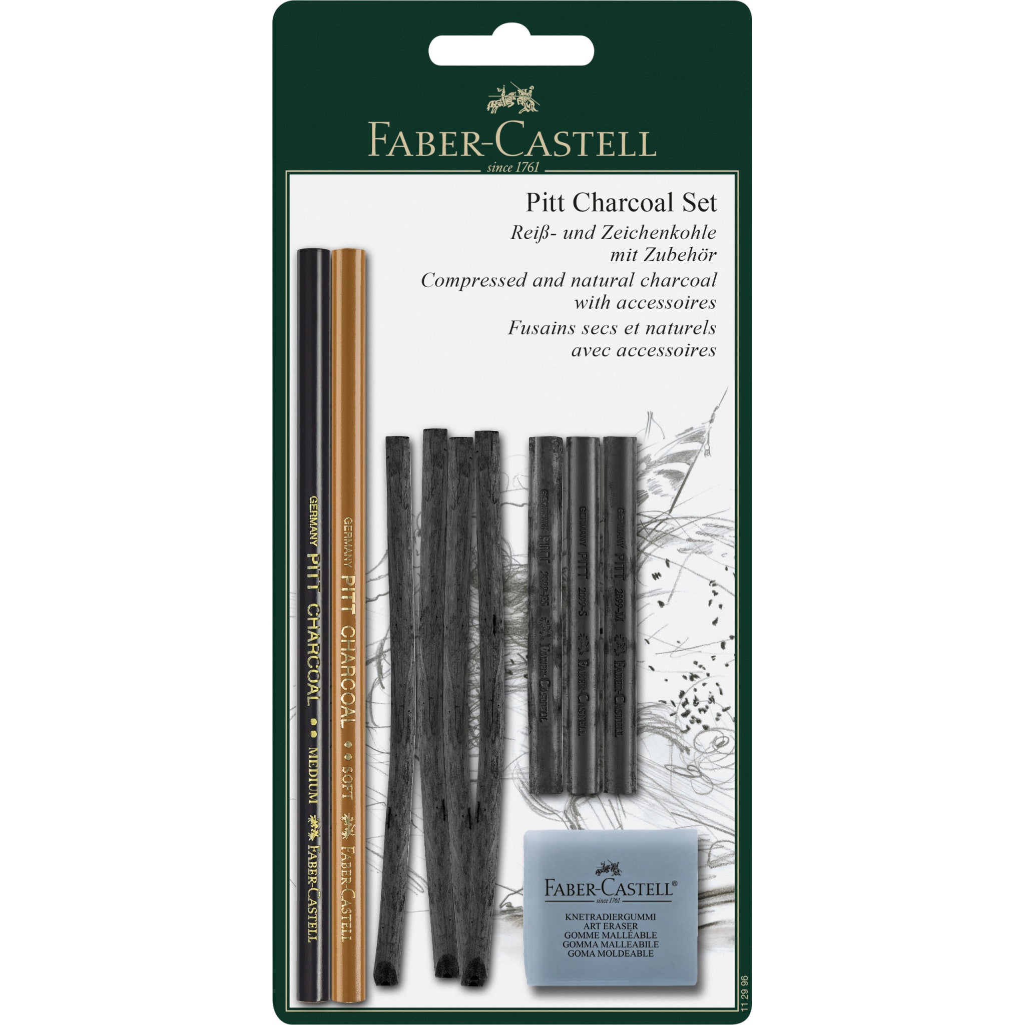 How to Sharpen Charcoal Pencils - Faber-Castell 