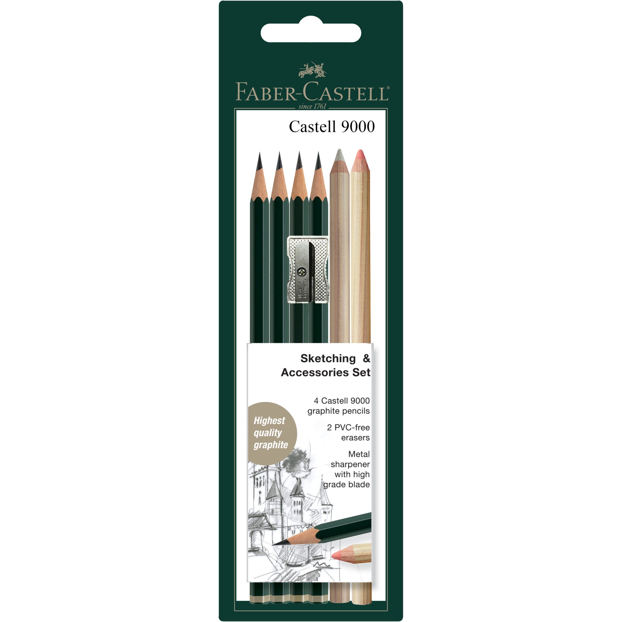 Faber-Castell Drawing and Sketching Kit, Ages 9+ – Dragonfly Castle