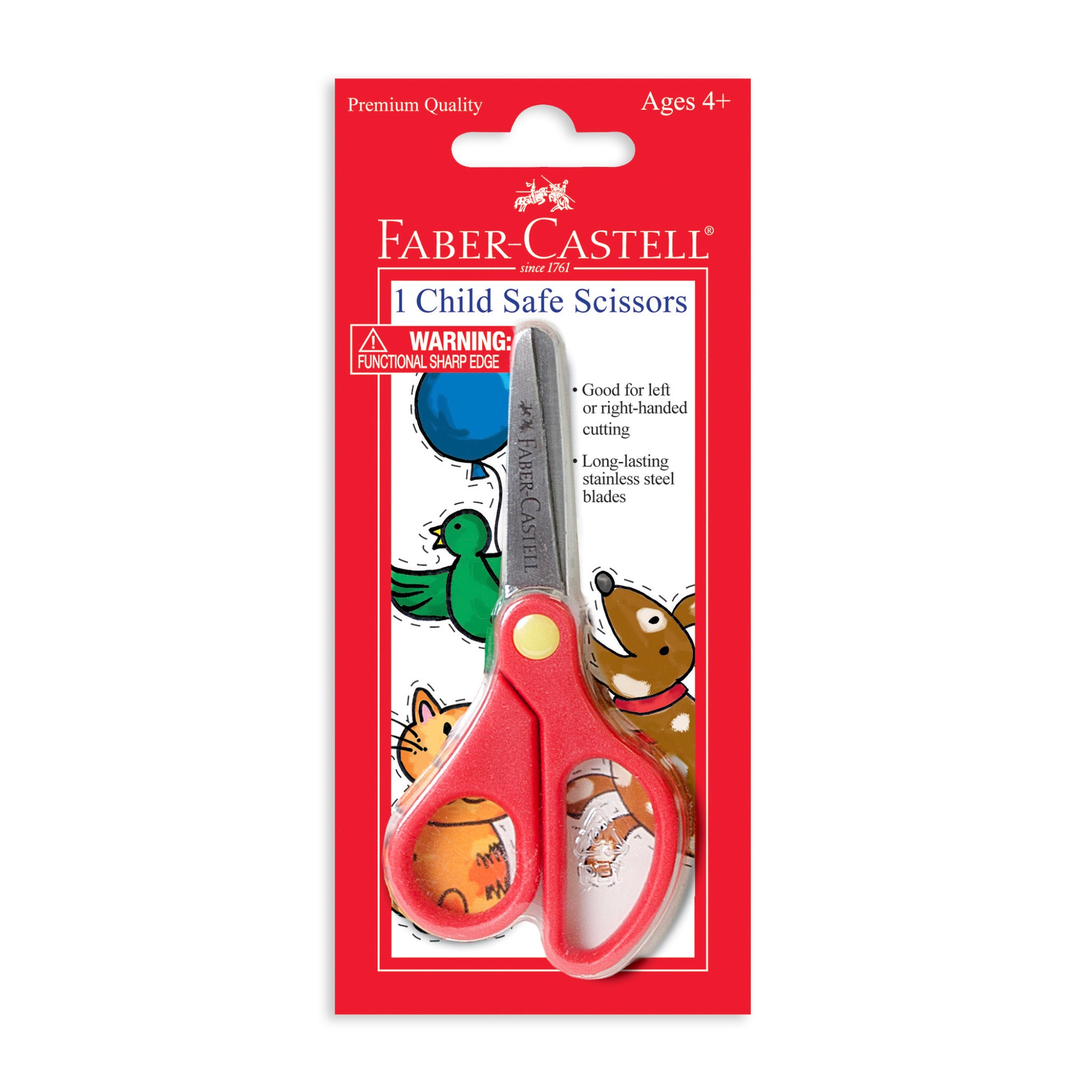 Faber Castell Spring Kids Scissors 3+ (181571)