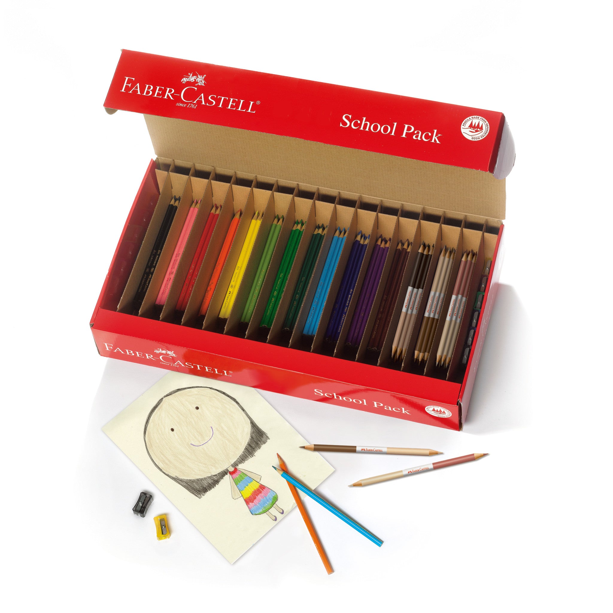 Faber - Castell | World Colors - 15 Colored EcoPencils
