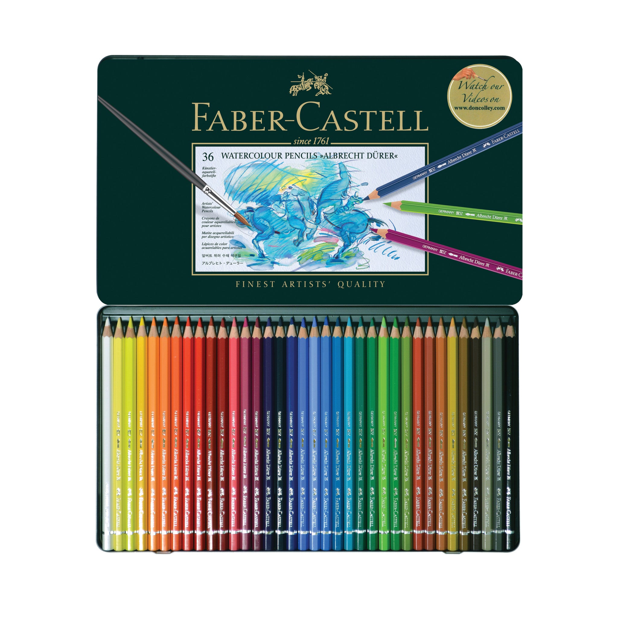 Faber-Castell Albrecht Durer Watercolor Pencil Set of 36