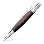 e-motion Ballpoint Pen, Wood & Polished Chrome - Black - #148383