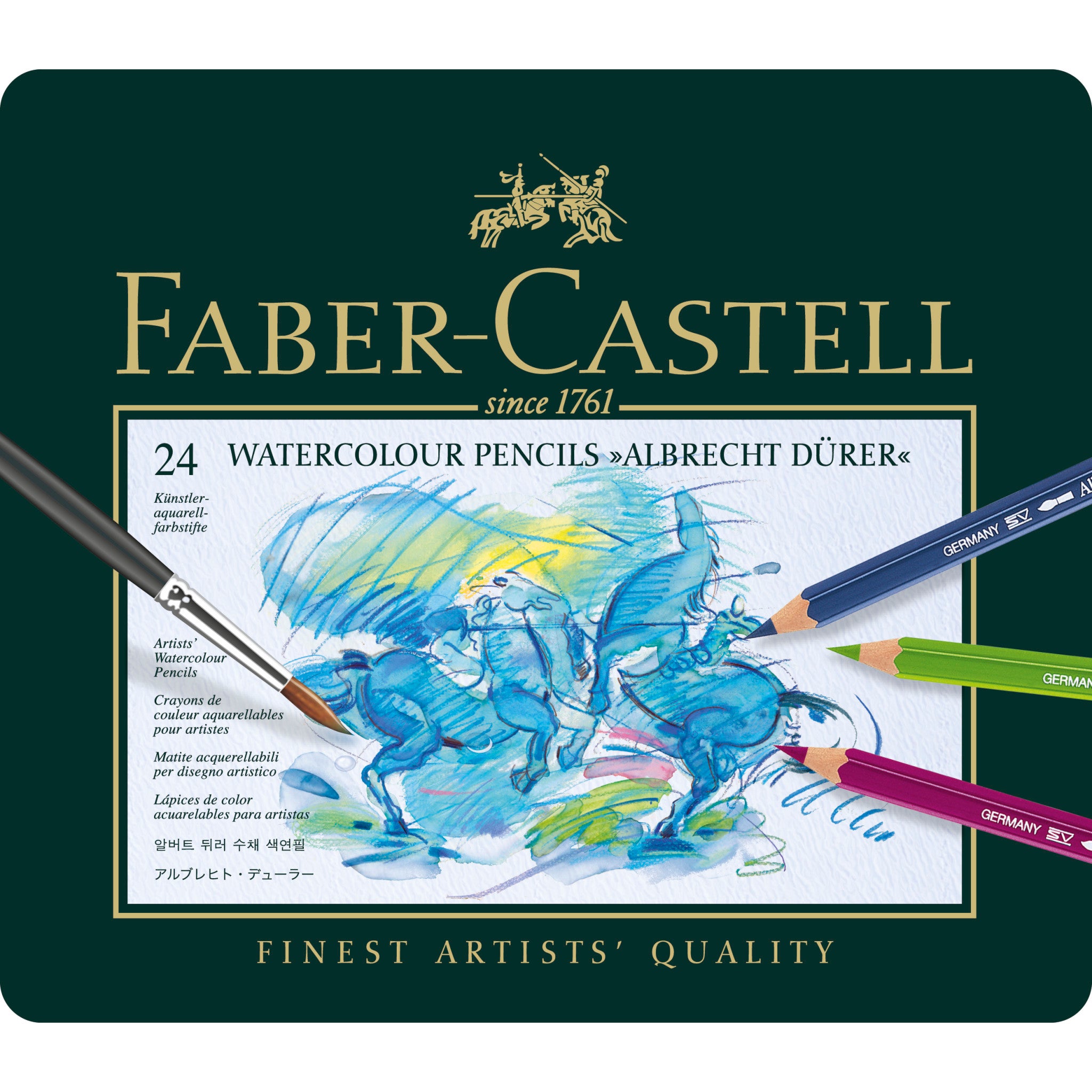 Colores Faber Castell Albrecht Durer Acuarelables Profesional x 12