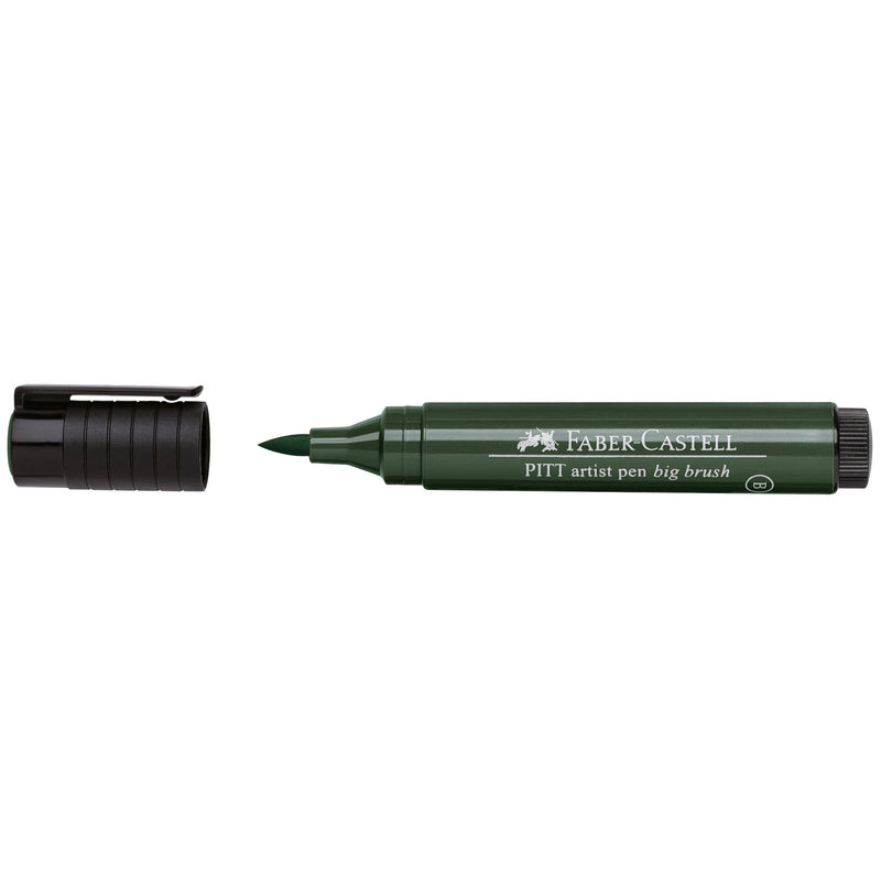 Pitt Artist Pen®  Big Brush - #278 Chrome Oxide Green - #167878