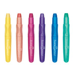 6 Metallic Gel Crayons in Storage Case - #14318