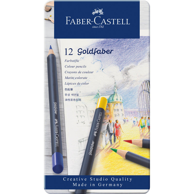 Goldfaber Color Pencils - Tin of 12 - #114712