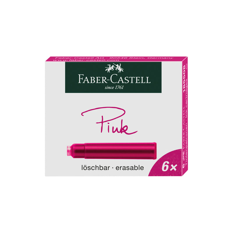 Fountain Pen Ink Cartridges - Pink - #185508