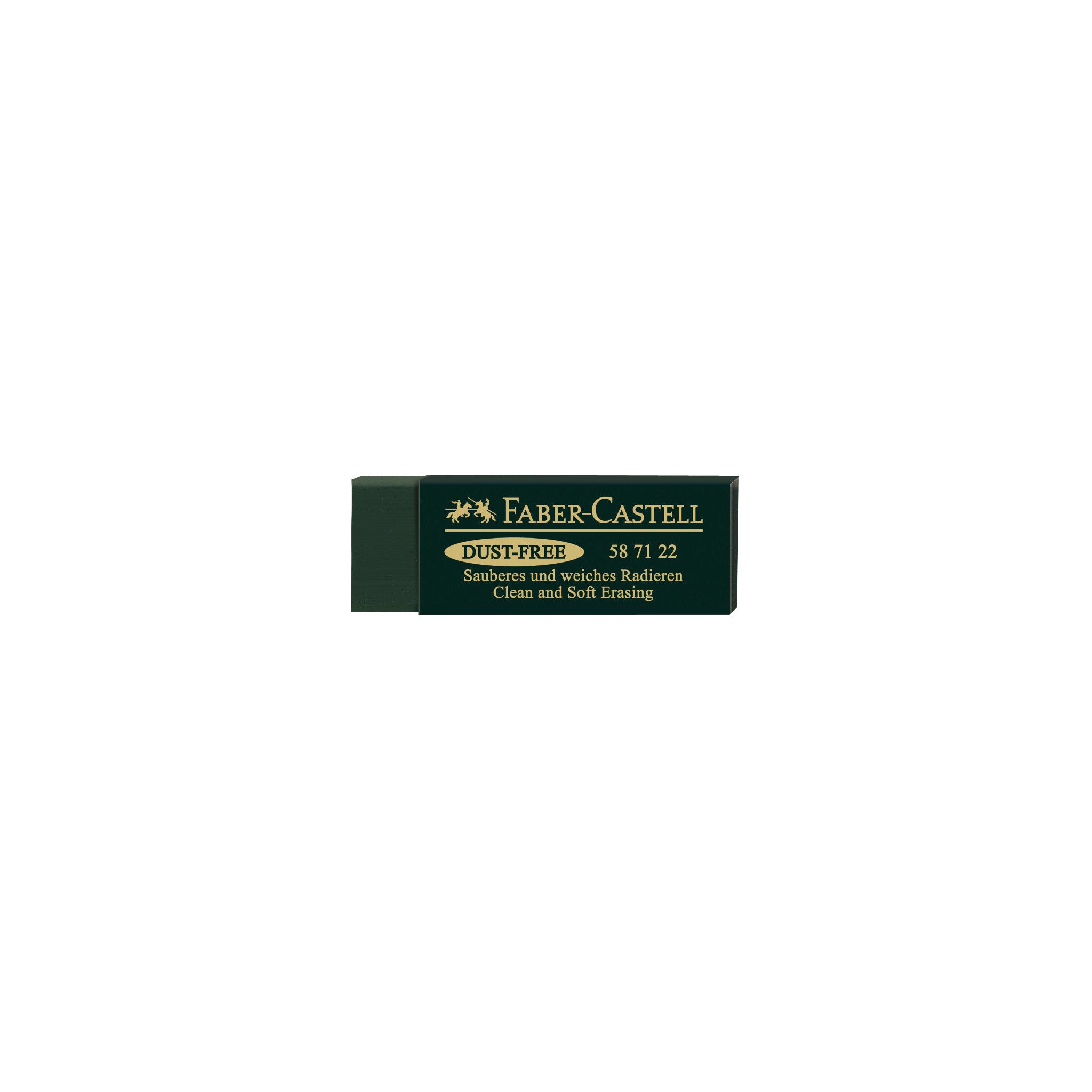 Faber-Castell USA 587122 Dust Free Eraser Green