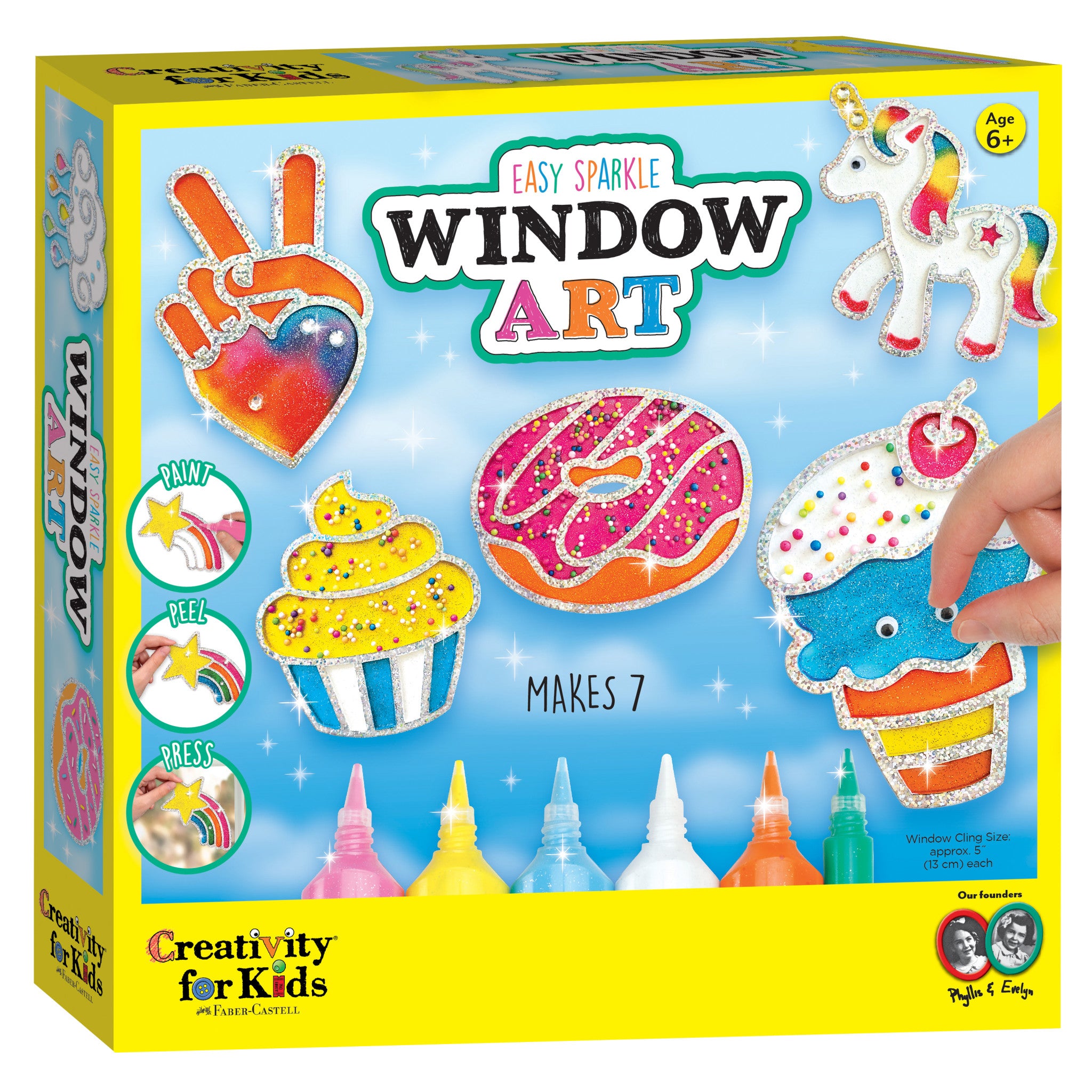 Made By Me Create Your Own Window Art, Art & Craft Kits, Child, Ages 6+