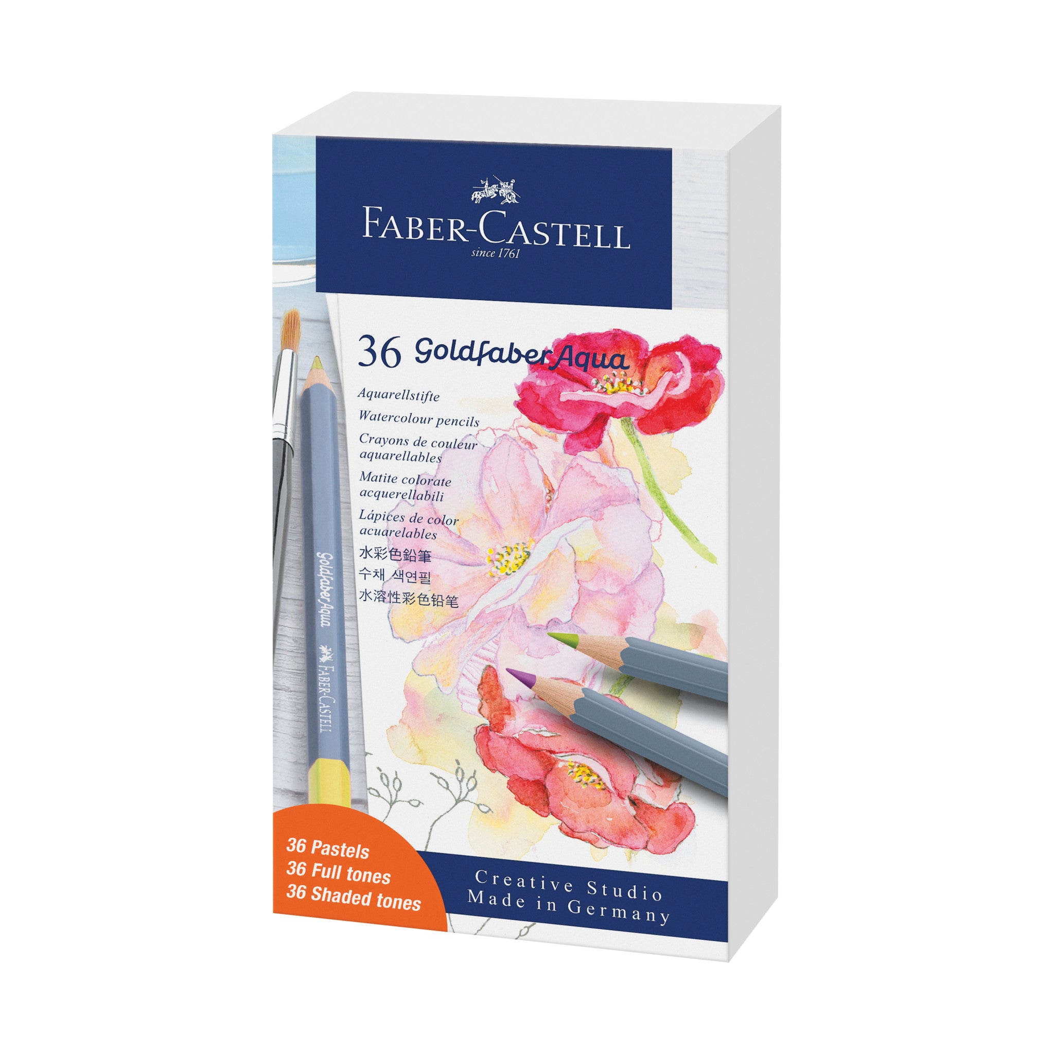 Faber-Castell Goldfaber Colored Pencils – 36 Vibrant Colors, Adult Color  Pencils (Beginners) 