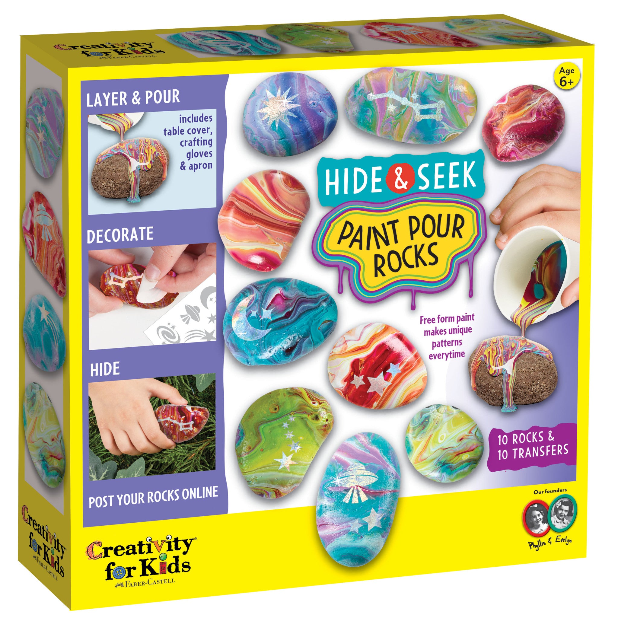 Water Marbling Paint Art Kit for Kids: Arts and Crafts for Kids Girls Ages 8 -12
