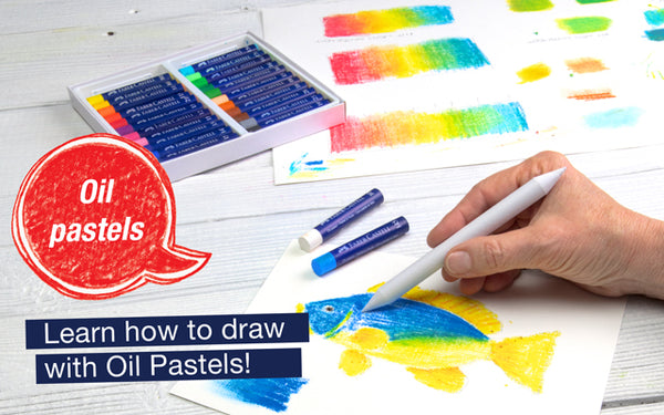 Papers and Surfaces for Oil Pastels