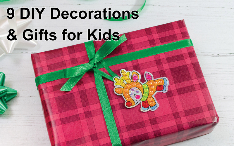 9 DIY Christmas Decorations & Gifts for Kids