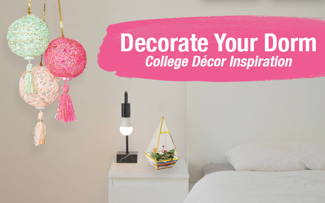 DIY Dorm Room Ideas to Decorate Your New Home