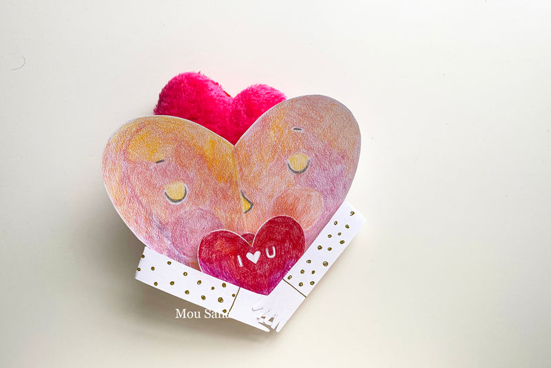 Valentines Day Hugging Heart Tutorial