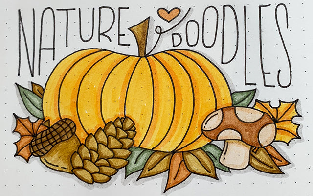 Pumpkin and Nature Doodles