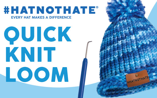 Hat Not Hate Quick Knit Loom Hat
