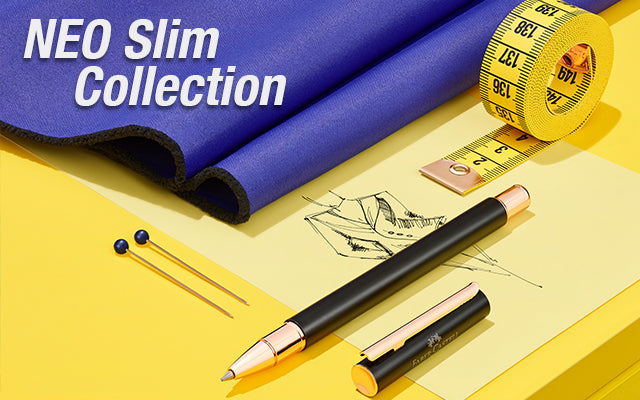 NEO Slim Collection with pens and tape measurer 