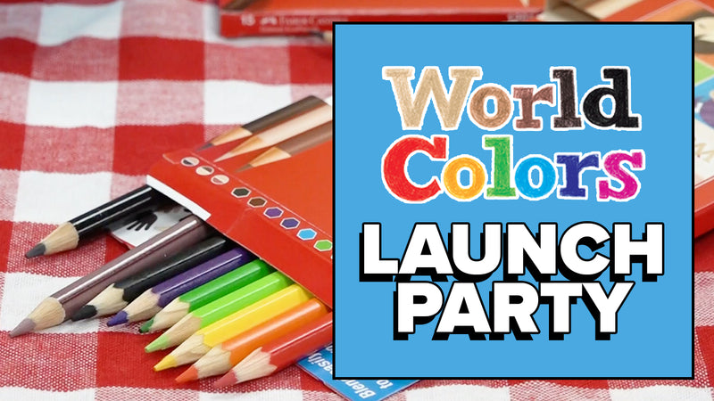 World Colors Colored Pencils Launch Party