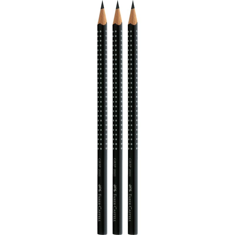 Grip Graphite Pencils & Accessories Set, Black - #217059