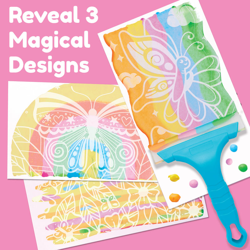Squeegeez Magic Reveal Art Butterfly - #6414000