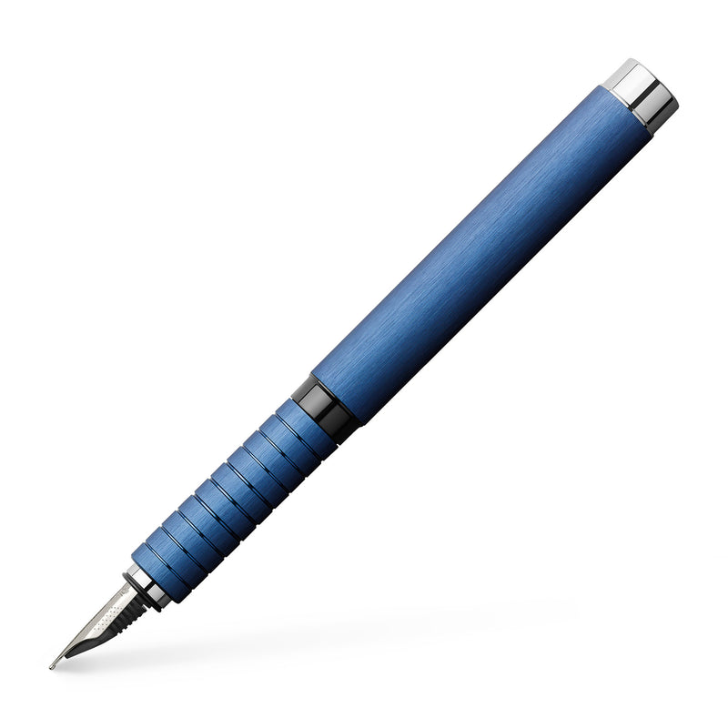 Essentio Fountain Pen, Aluminum Blue - Medium