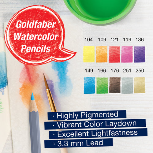 Art on the Go Watercolor Pencils - #770416T