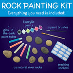 Glow in the Dark Rock Painting Kit - #6232000